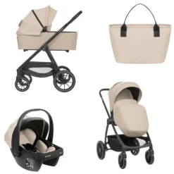 Kikkaboo Modena Kinderwagen 3-in-1 - Donkergrijs><noscript><img width=