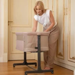 Kikkaboo Noah Co-Sleeper - Beige><noscript><img width=