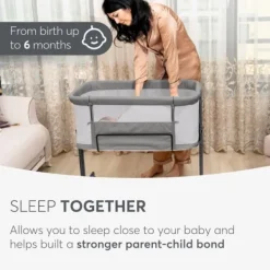 Kikkaboo Side-Sleeper Noah Grijs><noscript><img width=