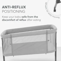 Kikkaboo Side-Sleeper Noah Grijs><noscript><img width=