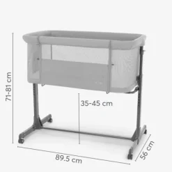 Kikkaboo Side-Sleeper Noah Grijs><noscript><img width=