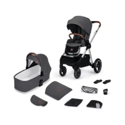 Kinderkraft Everyday 2 in 1 Dark Grey><noscript><img width=