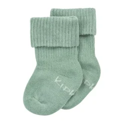 Kipkep Blijf-Sokjes - Prematuur - Pale Green> Sokjes
