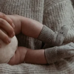 KipKep Blijf-Sokjes Antislip Dusty Clay 12-18mnd 12-18 maanden><noscript><img width=