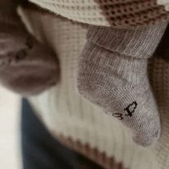 KipKep Blijf-Sokjes Antislip Dusty Clay 12-18mnd 12-18 maanden><noscript><img width=