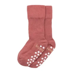 KipKep Blijf-Sokjes Antislip Dusty Clay 12-18mnd 12-18 maanden><noscript><img width=