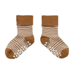 KipKep Blijf-Sokjes Antislip Dusty Clay 12-18mnd 12-18 maanden><noscript><img width=