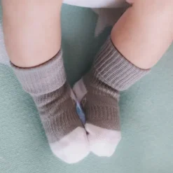 KipKep Blijf-Sokjes Dusty Clay   12-18mnd 2-Pack 12-18 maanden><noscript><img width=