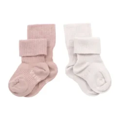 KipKep Blijf-Sokjes Dusty Clay   12-18mnd 2-Pack 12-18 maanden><noscript><img width=