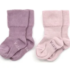 KipKep Blijf-Sokjes Dusty Clay   12-18mnd 2-Pack 12-18 maanden><noscript><img width=