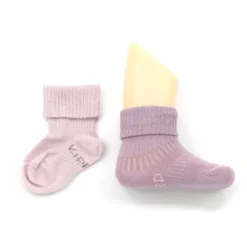 KipKep Blijf-Sokjes Dusty Clay   12-18mnd 2-Pack 12-18 maanden><noscript><img width=