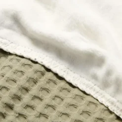 Koeka Ledikantdeken Cotton Fleece Wafel Amsterdam Sand><noscript><img width=