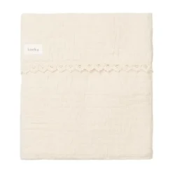 Koeka Wiegdeken Lace Elba Natural 75 x 100 cm> Wiegdekens