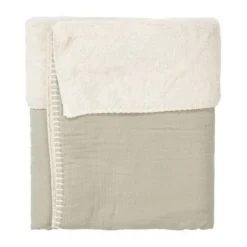 Koeka Wiegdeken Teddy Faro Caffe 75 x 100 cm> Wiegdekens