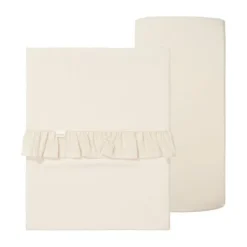 Koeka Wieglaken En Hoeslaken Set Ruffle Faro Sage><noscript><img width=