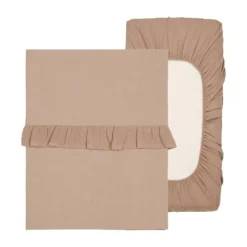 Koeka Wieglaken En Hoeslaken Set Ruffle Faro Sage><noscript><img width=
