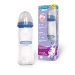 Lansinoh Fles Glas Natural Wave 240ml> Flessen