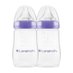 Lansinoh Fles Met Natural Wave Speen 240 ml (2 stuks)> Flessen