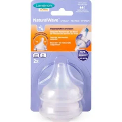 Lansinoh Flesspeen Natural Medium (2 stuks)><noscript><img width=