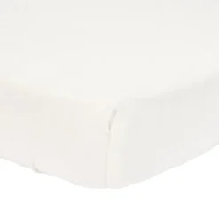 Little Dutch Juniorhoeslaken Hydrofiel Soft White 70 x 140/150 cm> Hoeslakens