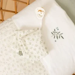 Little Dutch Ledikantlaken Blueberry Leaves 110 x 140 cm> Ledikantlakens