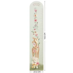 Little Dutch Muursticker Groeimeter Fairy Garden 27,5 x 142 cm> Wand Decoratie