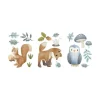 Little Dutch Muurstickers - Forest Friends - 3 Vellen> Wand Decoratie