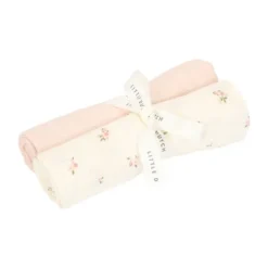 Little Dutch Swaddle Doeken Hydrofiel Fairy Blossom & Blossom 70 x 70 cm (Set van 2)> Multidoek