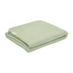 Little Dutch Wiegdeken Gebreid Pure Sage 70 x 100 cm> Accessoires Wiegen|Wiegdekens