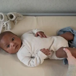 Lodger Melange Romper Lange Mouwen - Maat 50 - Birch><noscript><img width=