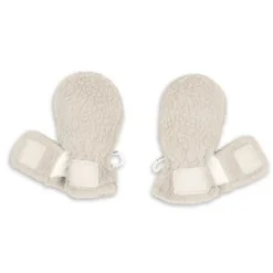 Lodger Mittens Teddy Fleece Beige 0-12M><noscript><img width=