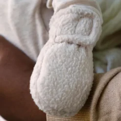 Lodger Mittens Teddy Fleece Beige 0-12M><noscript><img width=