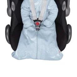 Lodger Slaapzak Hopper Met Afristbare Mouwen - Maat 86/98 - Matcha Blue Fogg><noscript><img width=