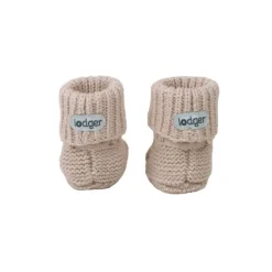 Lodger Slipper Knit Birch 0-6mnd 0-6 maanden> Slofjes