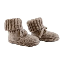Lodger Slipper Merino Wool Buffalo 0-6mnd> Slofjes