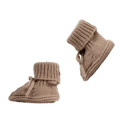 Lodger Slofjes Gebreid Met Kabel - 0-6 mnd - Buffalo><noscript><img width=