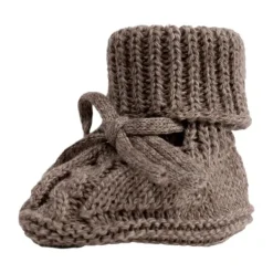 Lodger Slofjes Gebreid Met Kabel - 0-6 mnd - Buffalo><noscript><img width=