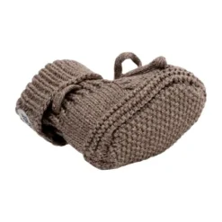 Lodger Slofjes Gebreid Met Kabel - 0-6 mnd - Buffalo><noscript><img width=