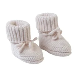 Lodger Slofjes Merino Wool Birch 6-12M> Slofjes