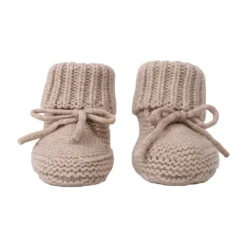 Lodger Slofjes Merino Wool Beige 6-12M> Slofjes