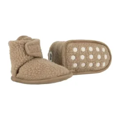 Lodger Slofjes Teddy Fleece Beige 0-3M><noscript><img width=