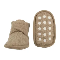 Lodger Slofjes Teddy Fleece Beige 0-3M><noscript><img width=