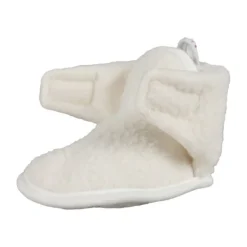 Lodger Slofjes Teddy Fleece Cloud Dancer 0-3M><noscript><img width=