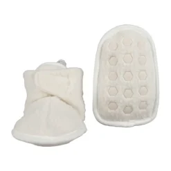 Lodger Slofjes Teddy Fleece Cloud Dancer 0-3M><noscript><img width=