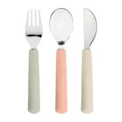 Lässig Bestek Met Siliconen Handvat Happy Fruits Cherry> Bestek