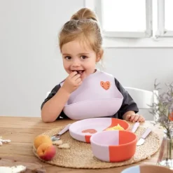 Lässig Bord Silicone Happy Rascals Smile Sky Blue><noscript><img width=