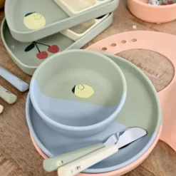 Lässig Bord Siliconen Happy Fruits Lemon><noscript><img width=