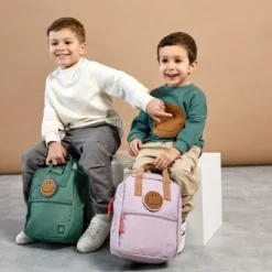 Lässig Little Gang Mini Backpack Square - Dark Green><noscript><img width=