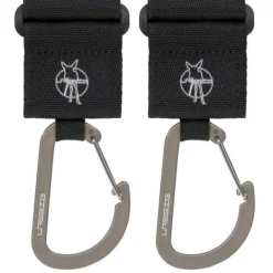 Lässig Stroller Hooks Met Karabijnhaak Black 2-Pack> Accessoires Tassen|Accessoires Buggy's