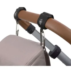 Lässig Stroller Hooks Met Karabijnhaak Black 2-Pack> Accessoires Tassen|Accessoires Buggy's